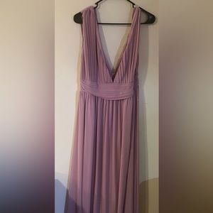 Love X Design Maxi wedding gown is lilac/light purple